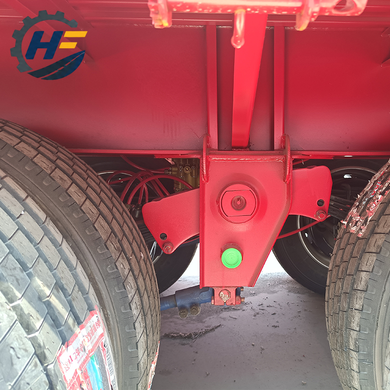 3 Axle Side Curtain Semi Trailer