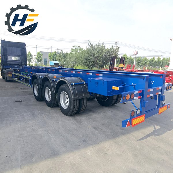 3 Axle Skeleton Semi Trailer