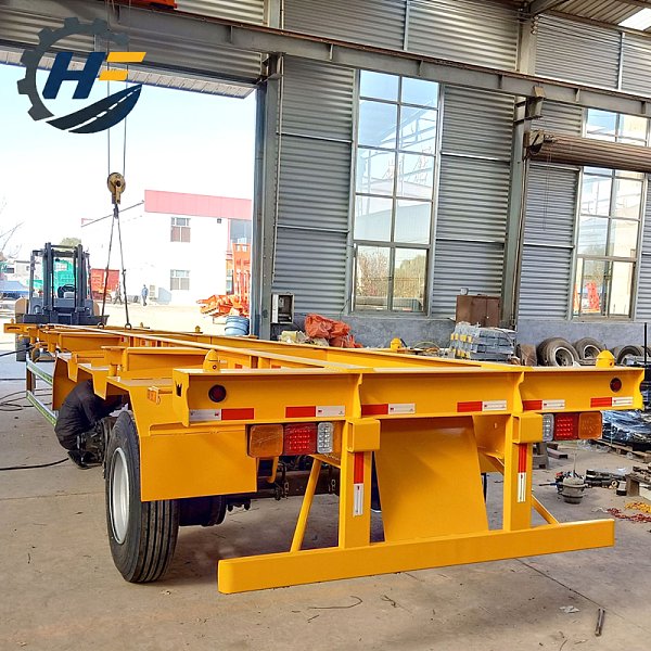 Tri Axle 40FT Shipping Container Chassis
