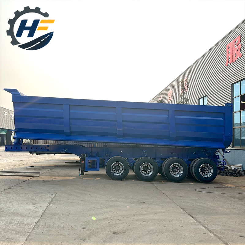 4 Axle U Shape Tipper Trailer