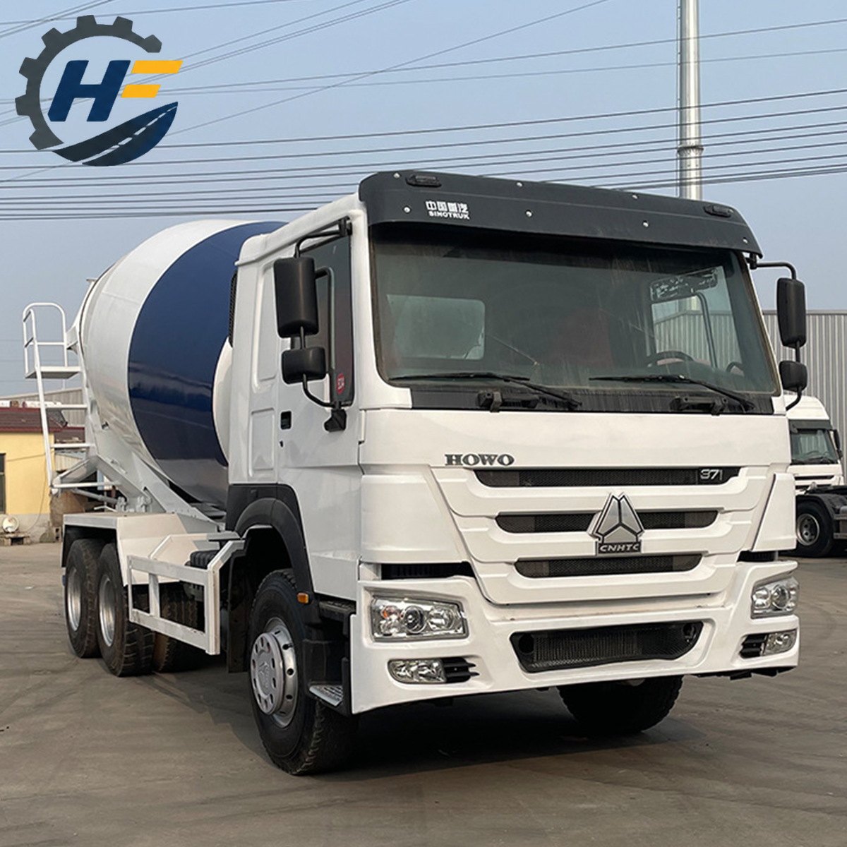 Export Sinotruk Howo 371 6x4 Concrete Mixer Truck