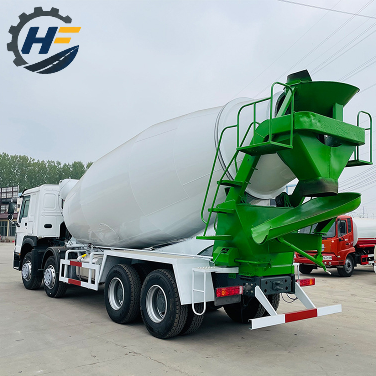 Howo 371 8x4 Concrete Cement Mixer Truck