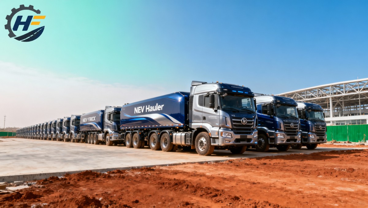 Ethiopia's First Batch of Chinese NEV Heavy Trucks Delivered, Launching Zero-Emission Infrastructure Logistics in East Africa