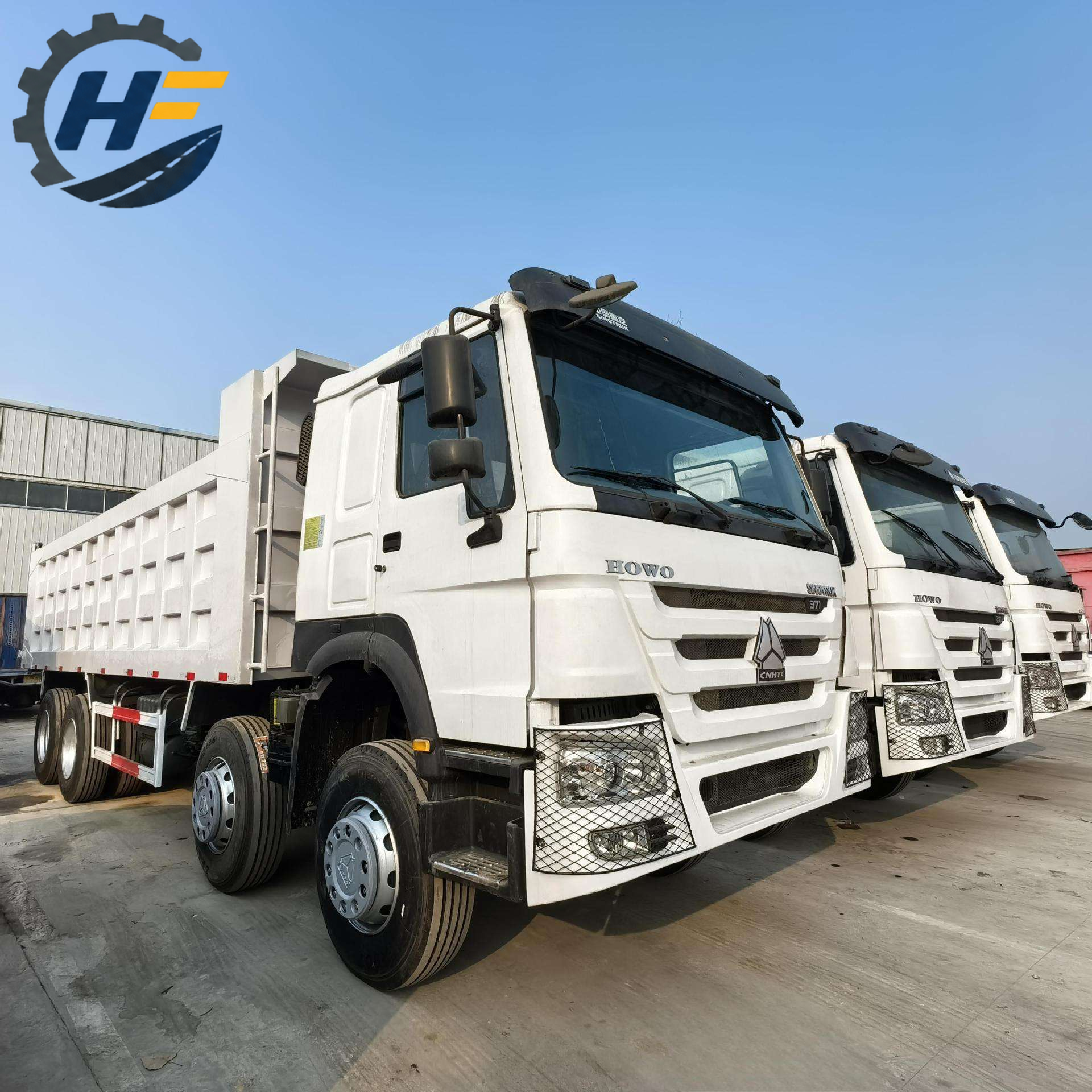 Sinotruk Howo TX Heavy Truck 440HP 8x4 6.5m U Shape Dump Truck