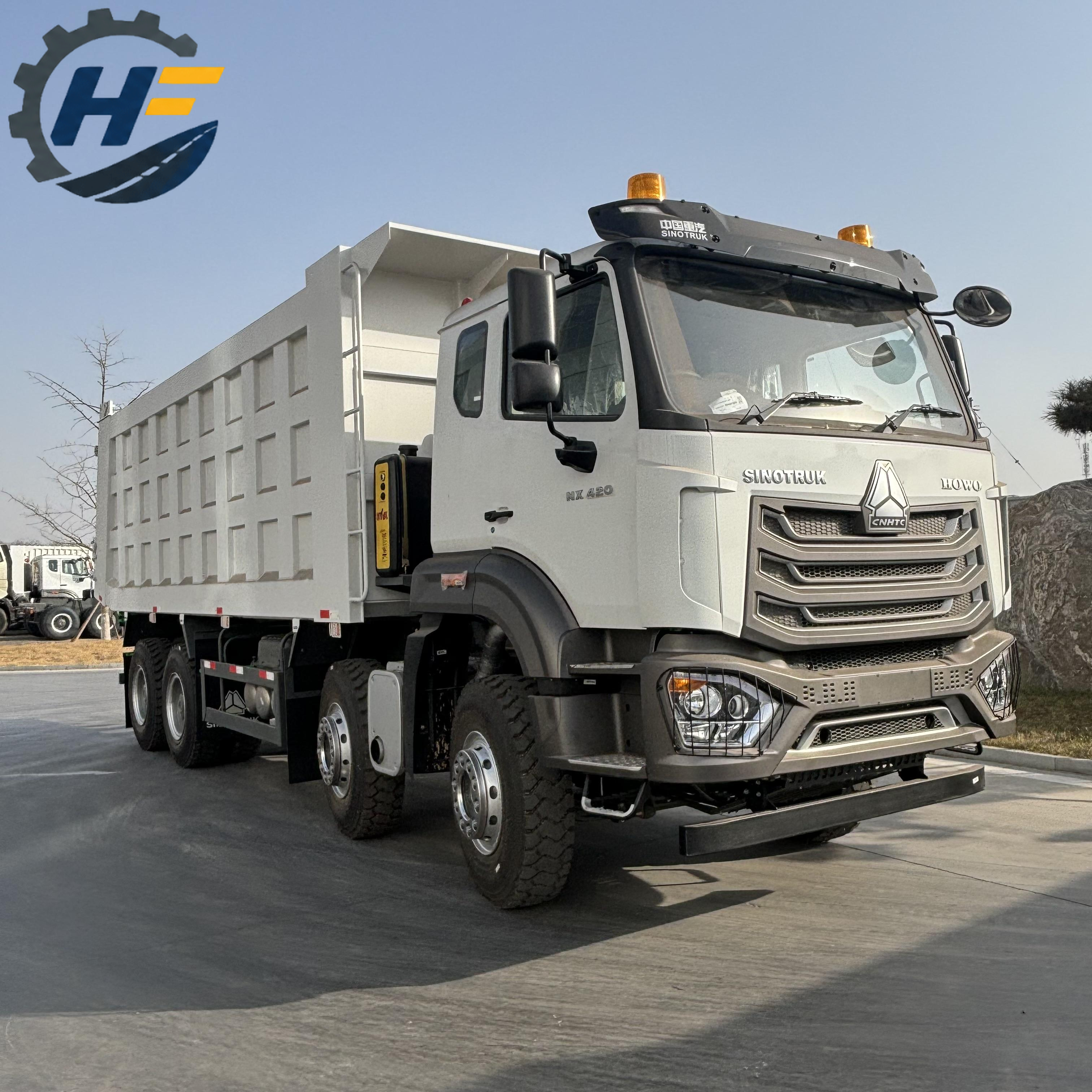 Sinotruk Howo TX Heavy Truck 440HP 8x4 6.5m U Shape Dump Truck