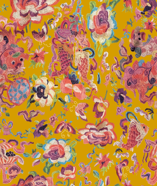 Imitation Xiangyun Silk (Polyester imitation Xiangyun Silk, suitable for heat transfer printing)
