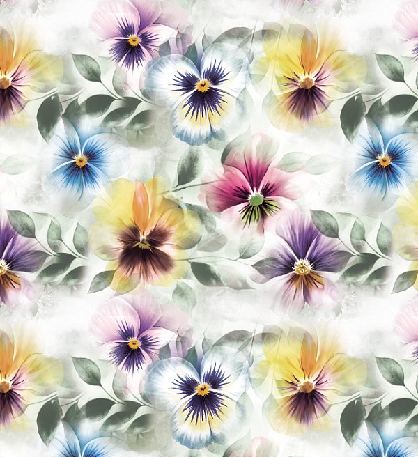 Silk-polyester knitted fabric, suitable for heat transfer printing