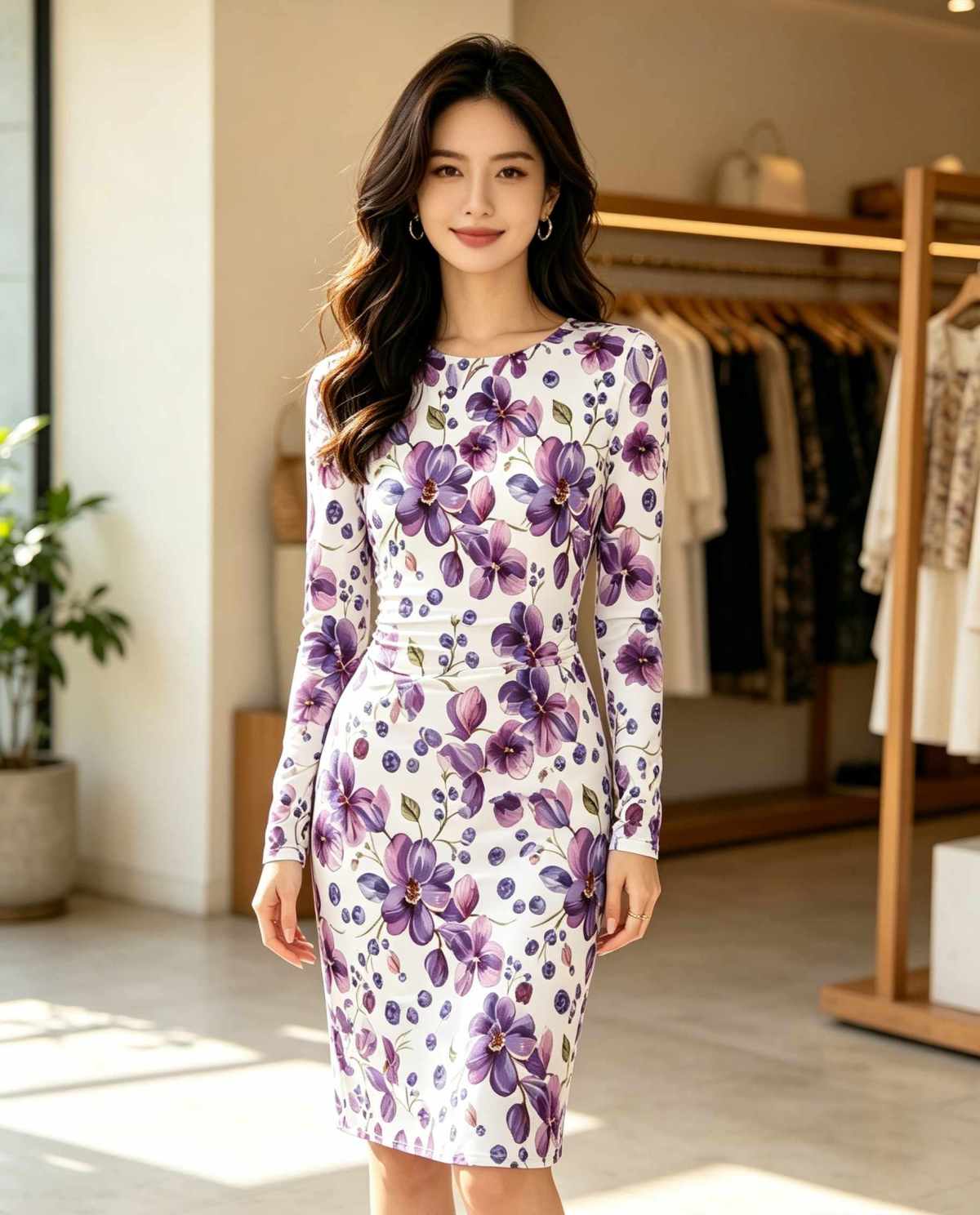 Polyester woven fabric, heat transfer printed material