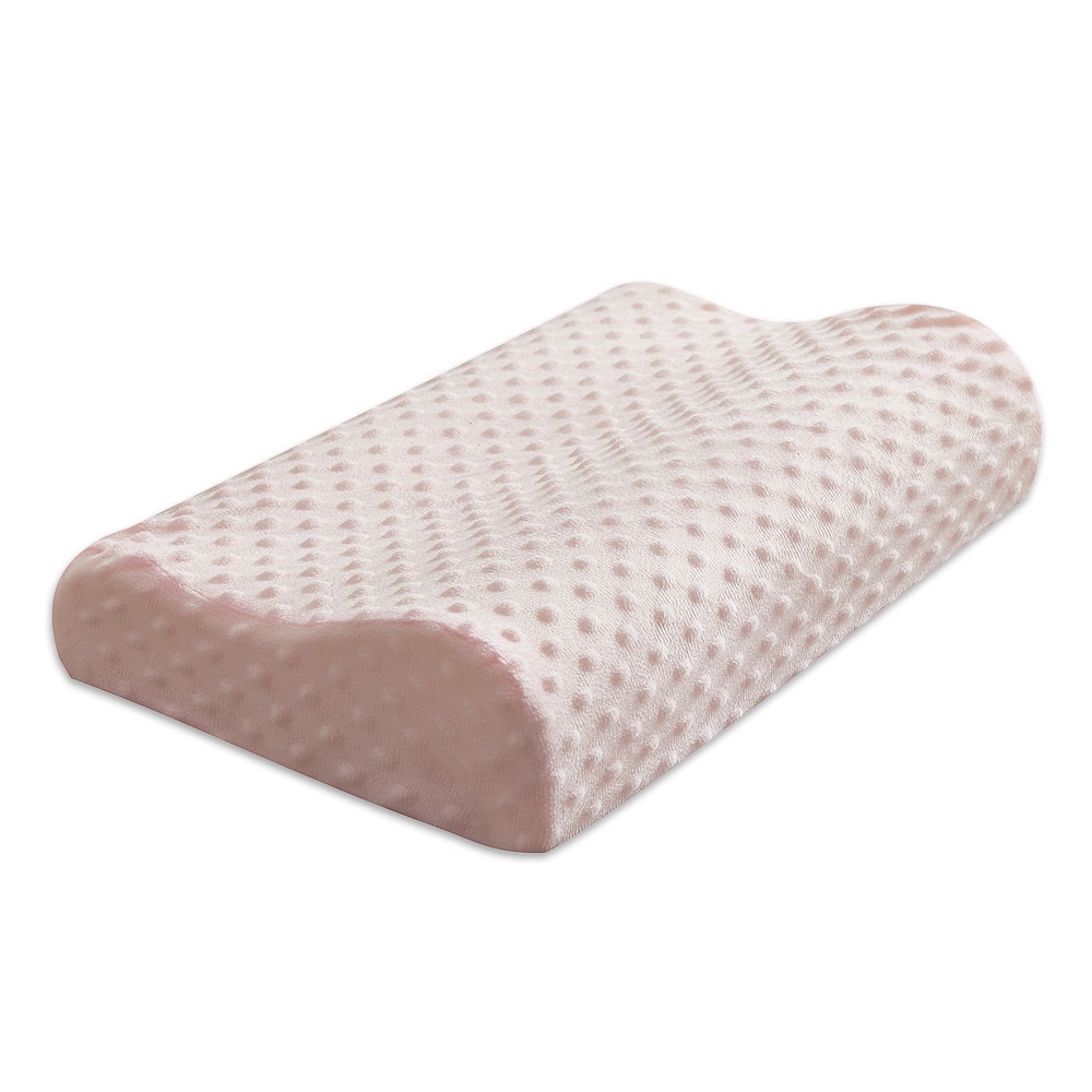 Custom Orthopedic Memory Foam Pillow Bed Zero Pressure Geometric Pattern Massage Neck Pillow Bed Pillow