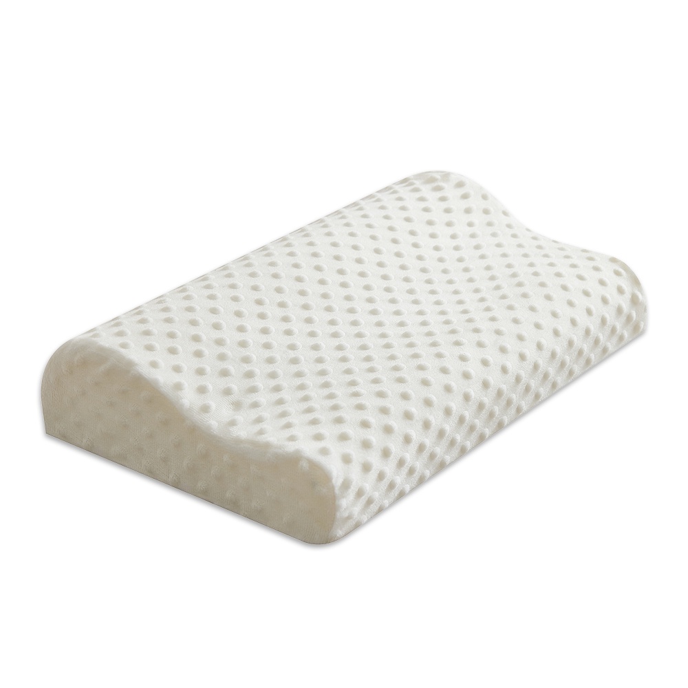 Custom Orthopedic Memory Foam Pillow Bed Zero Pressure Geometric Pattern Massage Neck Pillow Bed Pillow