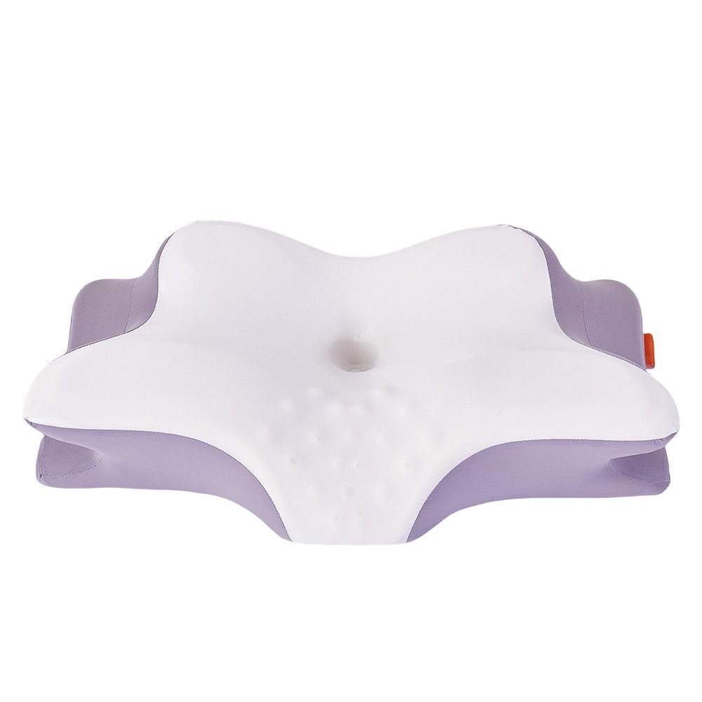 SUPER Custom Pillows with Logo Orthopedic Memory Foam Pillow Cervical Ergonomic Neck Support Side Sleeping Pillow for Bed
