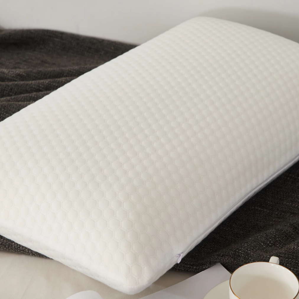 Competitive Wholesale Air Layer Fabric Slow Rebound Bread Sponge Pillows Memory Foam Deep Sleeping Neck Pillows