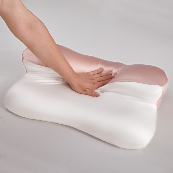 SUPER Silky-Smooth Fabric Mushroom-Shaped Ergonomic Stress-Relief Pillow Memory Foam Pillow