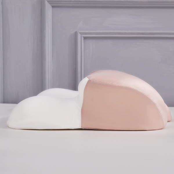 SUPER Silky-Smooth Fabric Mushroom-Shaped Ergonomic Stress-Relief Pillow Memory Foam Pillow