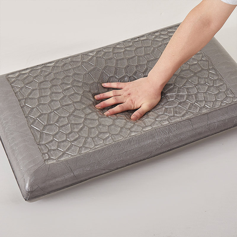 SUPER cooling Gel Memory Foam Pillow Slow Rebound 80% Nylon + 20% Spandex Glossy Fabric Customizable