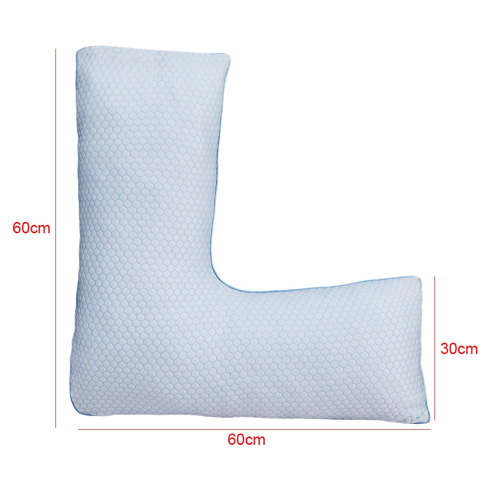 Wholesale Cooling Multi-function Shredded Memory Foam Pillow V Shaped Body and Head Support Pregnancy Pillow Cushion