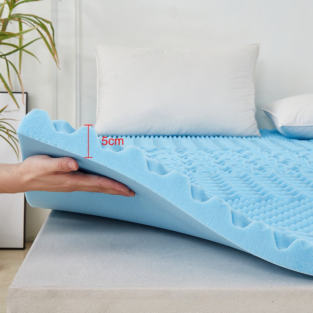 Super King Size Slow Rebound Memory Foam Mattresses Massage Relieve Pressure Points Home/hotel/camping Lightweight Mattress Pad