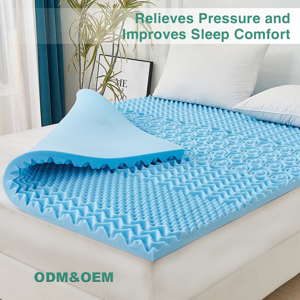 Super King Size Slow Rebound Memory Foam Mattresses Massage Relieve Pressure Points Home/hotel/camping Lightweight Mattress Pad