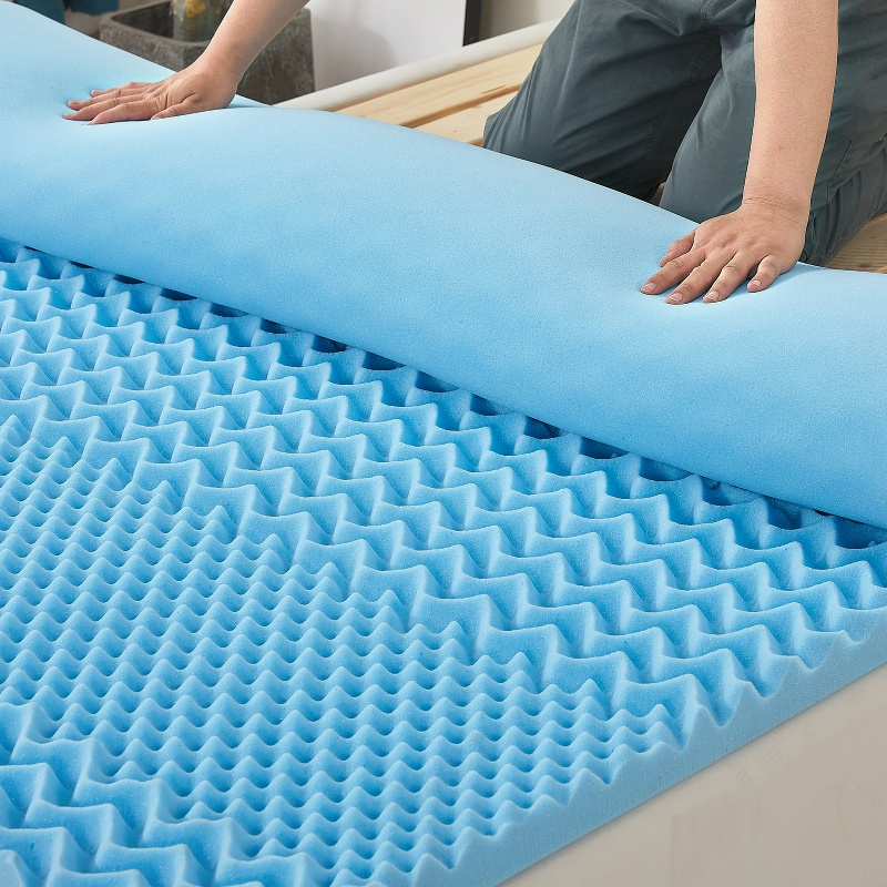 Super King Size Slow Rebound Memory Foam Mattresses Massage Relieve Pressure Points Home/hotel/camping Lightweight Mattress Pad