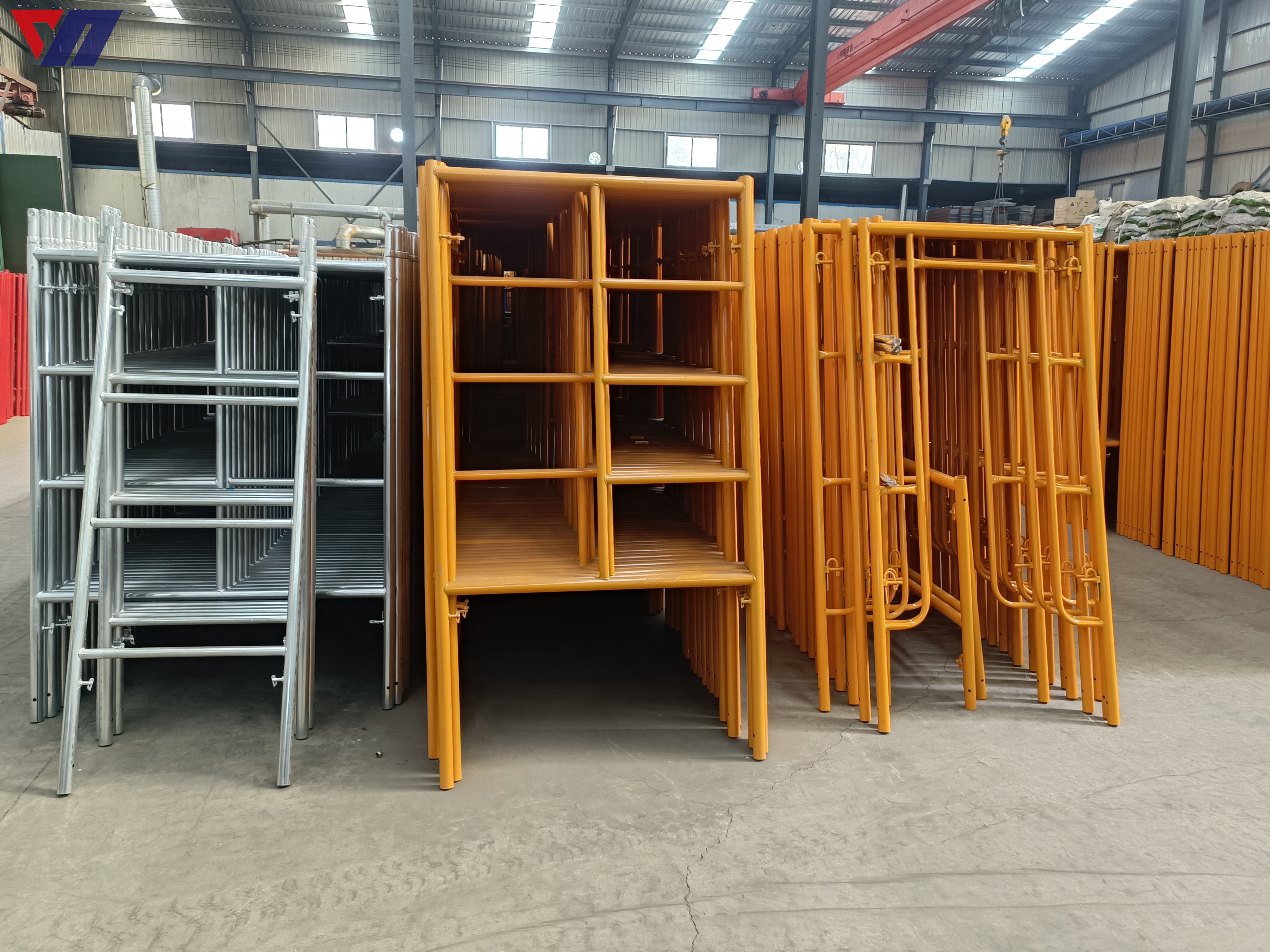 Mobile scaffolding