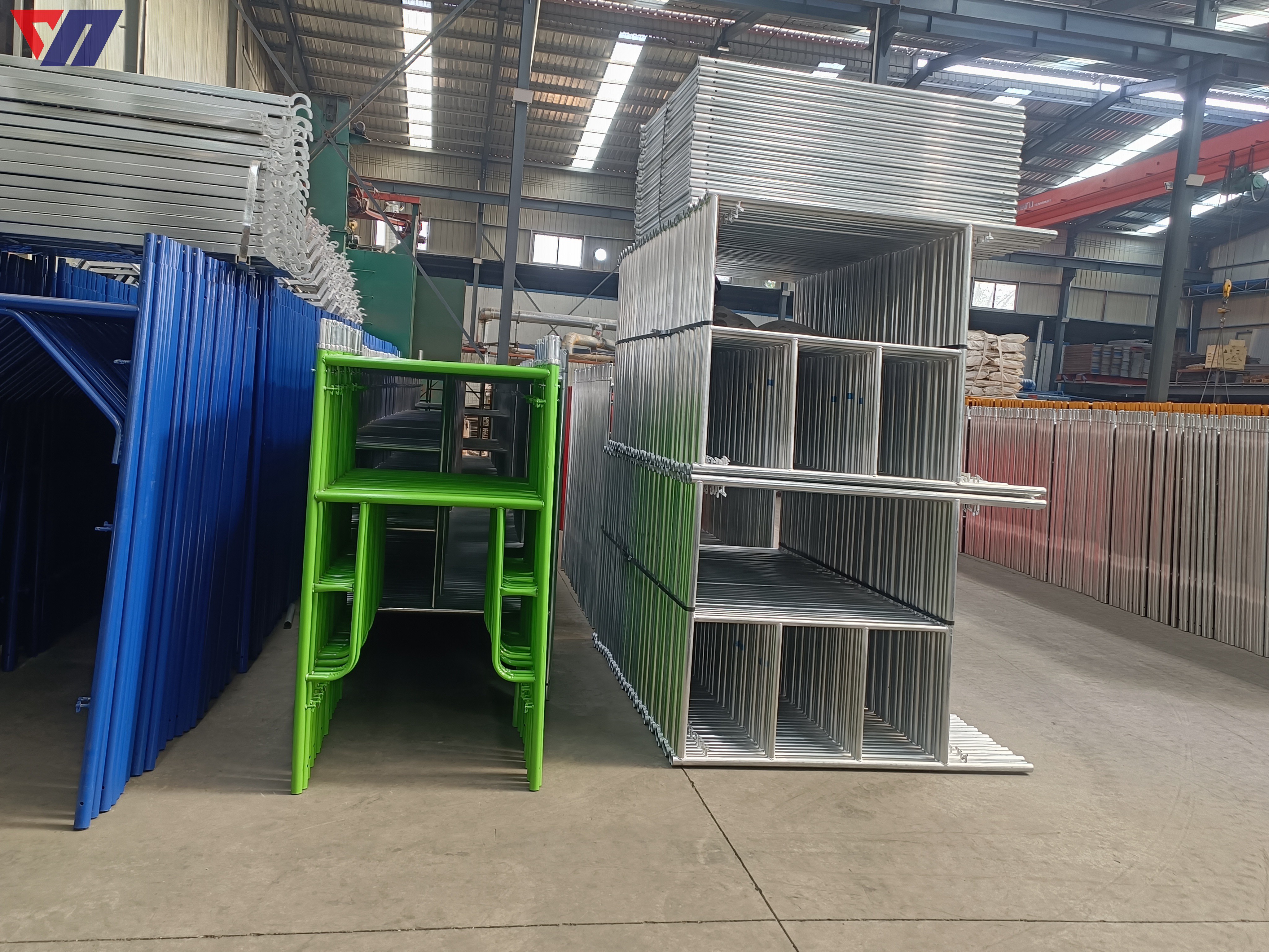 Mobile scaffolding