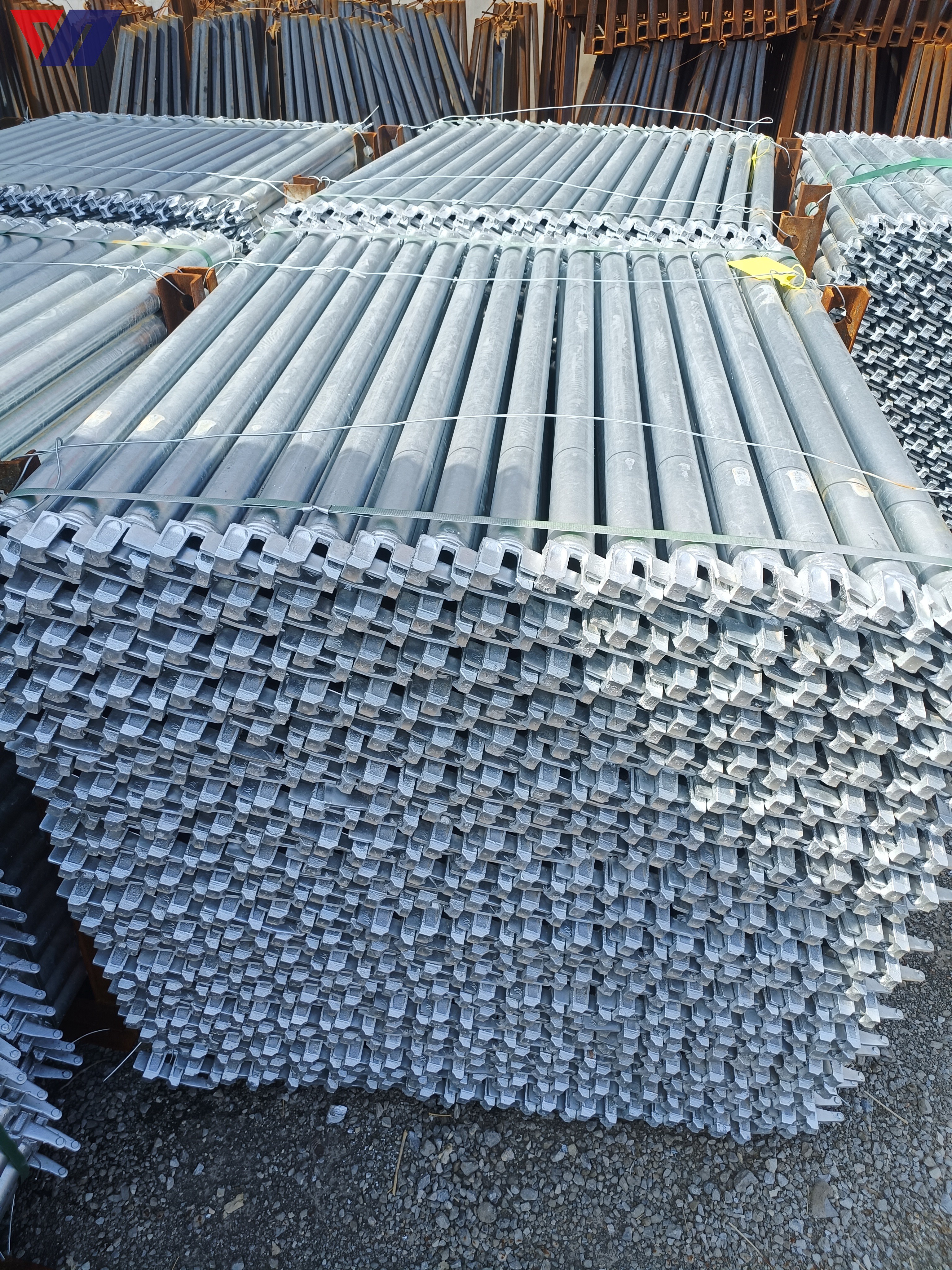 Galvanized ringlock scaffolding