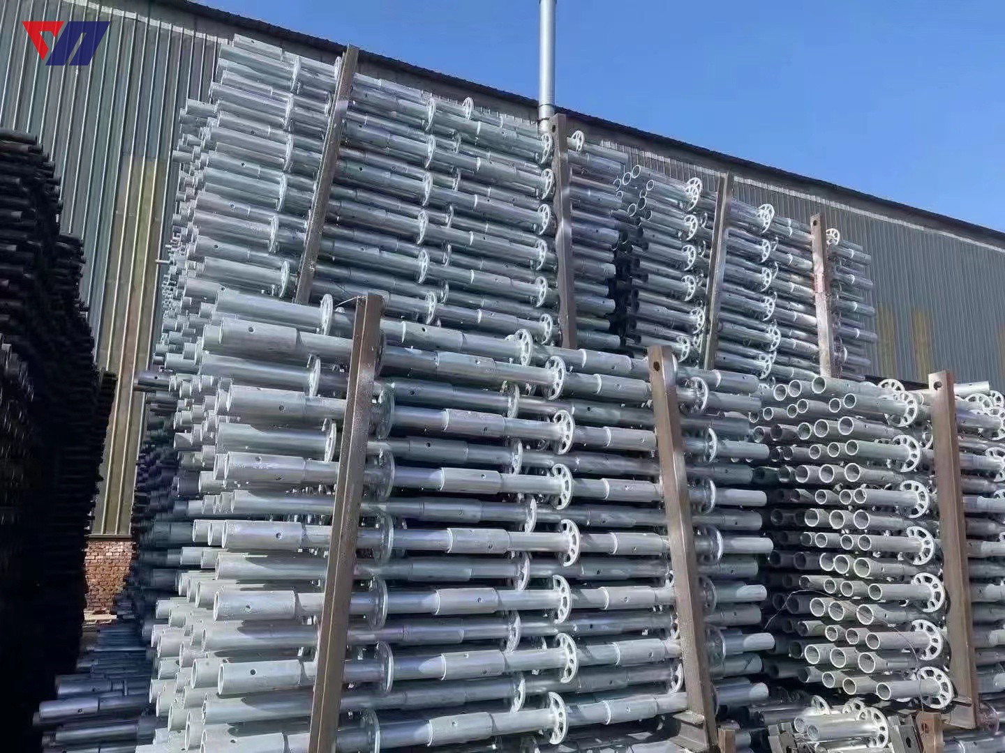 Galvanized ringlock scaffolding
