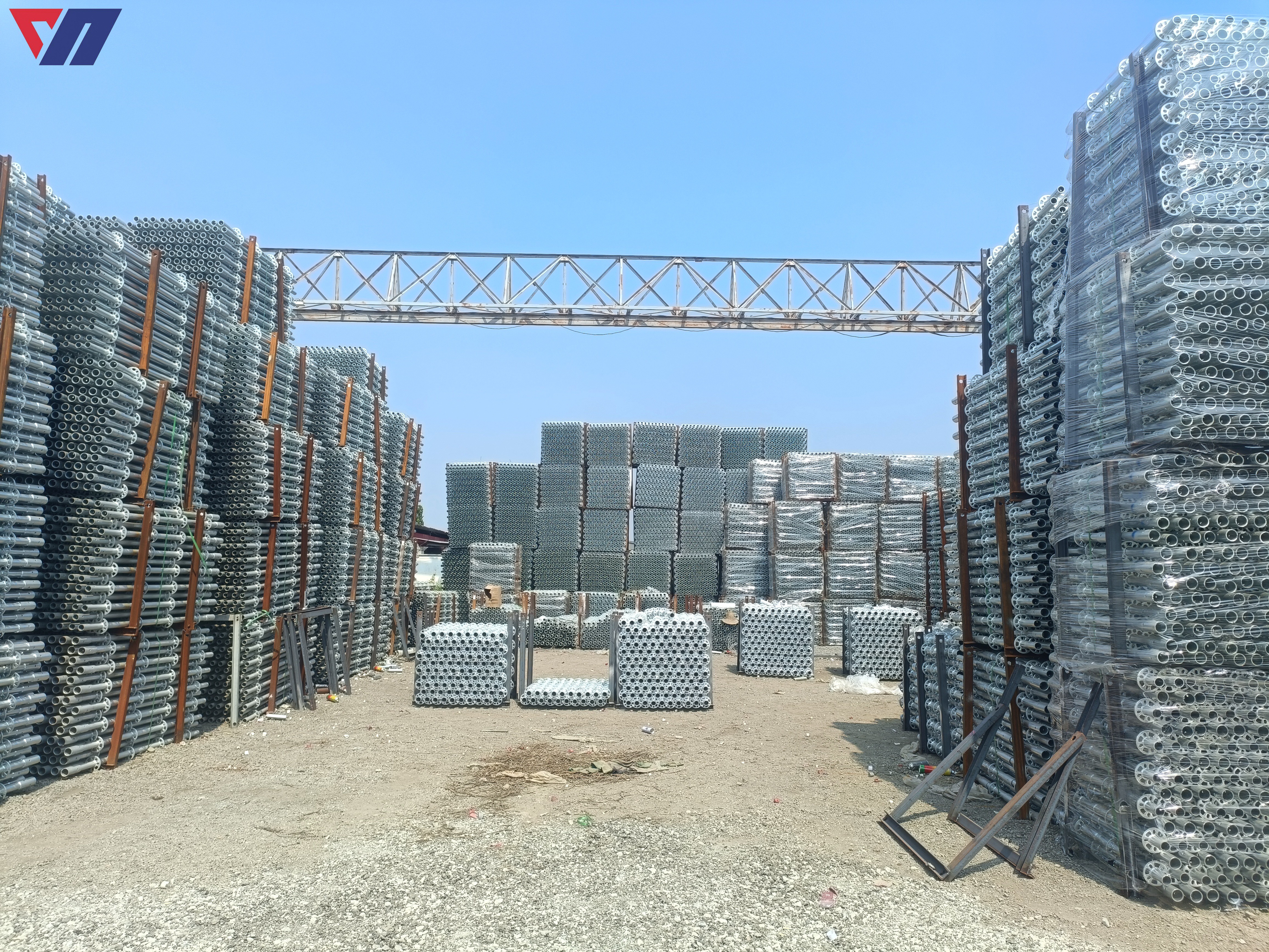 Galvanized ringlock scaffolding