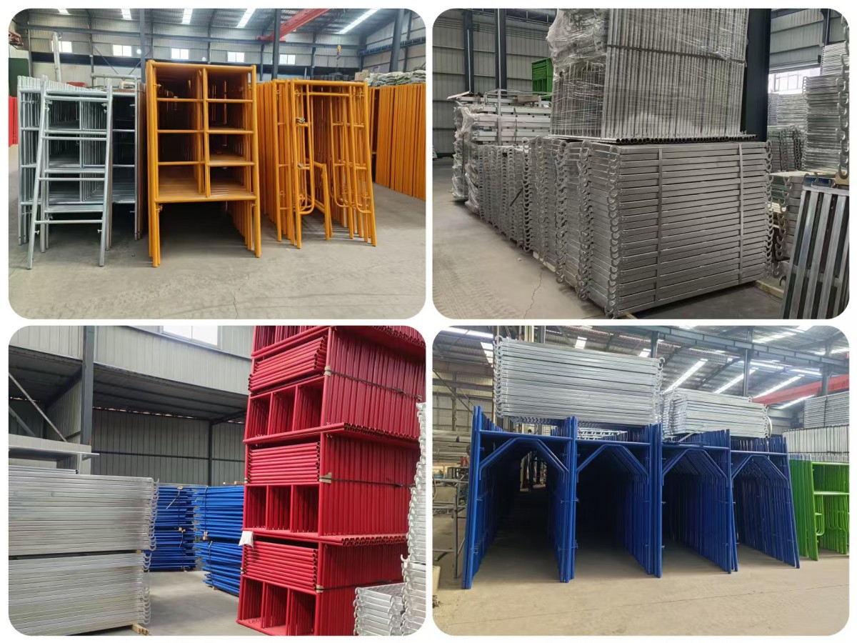 Mobile scaffolding