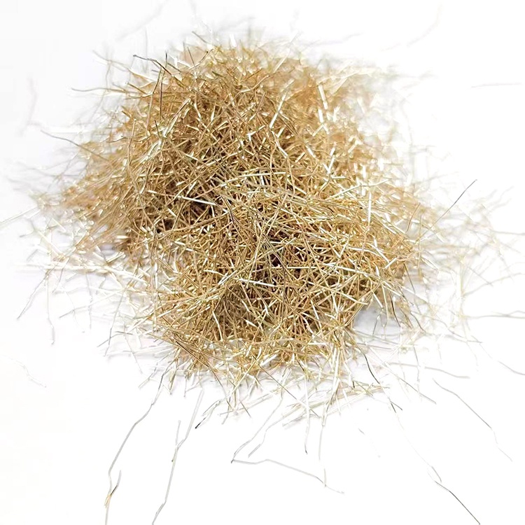 RPC copper plated microfilament steel fiber