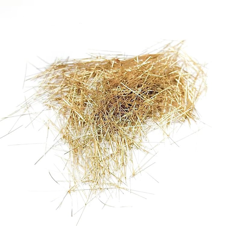 RPC copper plated microfilament steel fiber