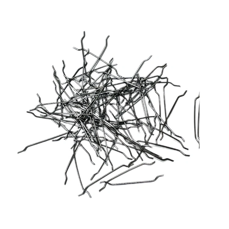 Single wire end hook shaped steel fibers