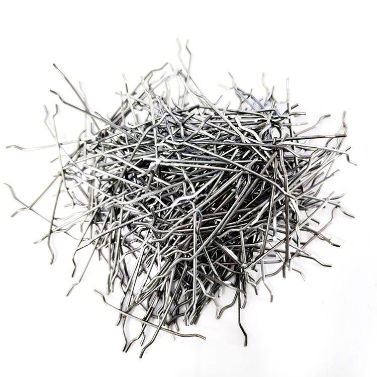 Single wire end hook shaped steel fibers