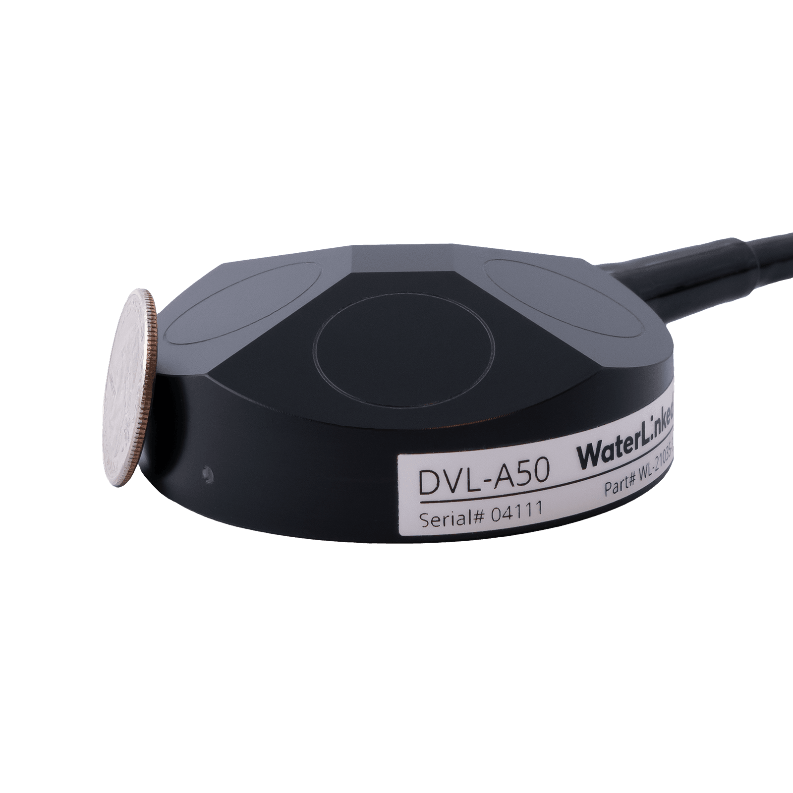  Norway Water Linked A125 Compact Long-Range Doppler Velocity Log (DVL Underwater Navigation Sensor)