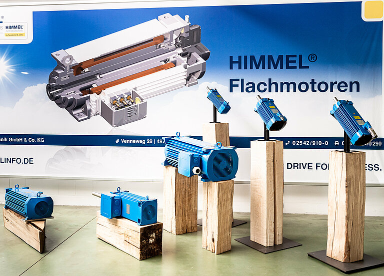 Original Germany HIMMEL technologies Flat Gear Motor, FZ/K/E Series Heavy-Duty Geared Motor, Drum Roller Motor, Compact Industrial Drive Motor