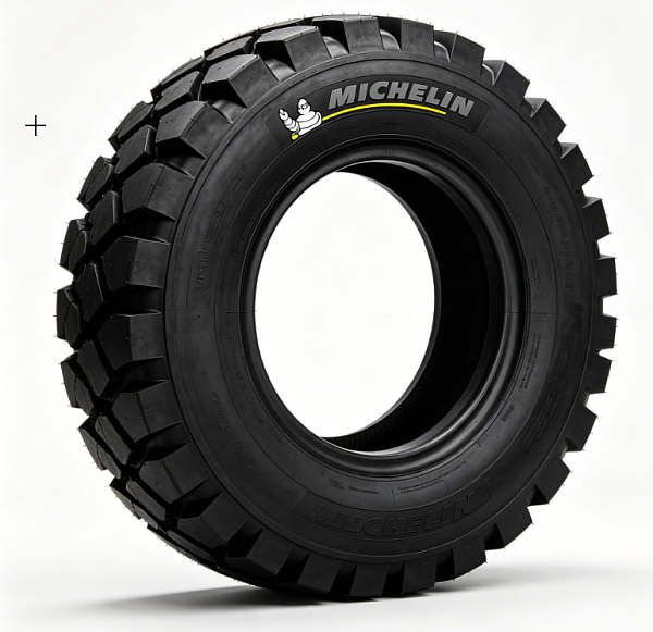 Michelin Premium Industrial Solid Rubber Tire, Wear Resistant Shock Absorbing Forklift Tyre, Heavy Duty Port Warehouse Solid Industrial Tire For Material Handling Equipment