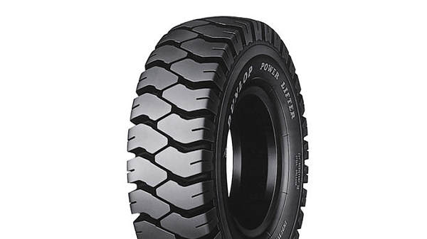 Dunlop Heavy Duty Industrial Solid & Bias Tyre, Wear Resistant Cut Resistant Forklift Tire, Off-Road Port Mining Construction Industrial Vehicle Tire
