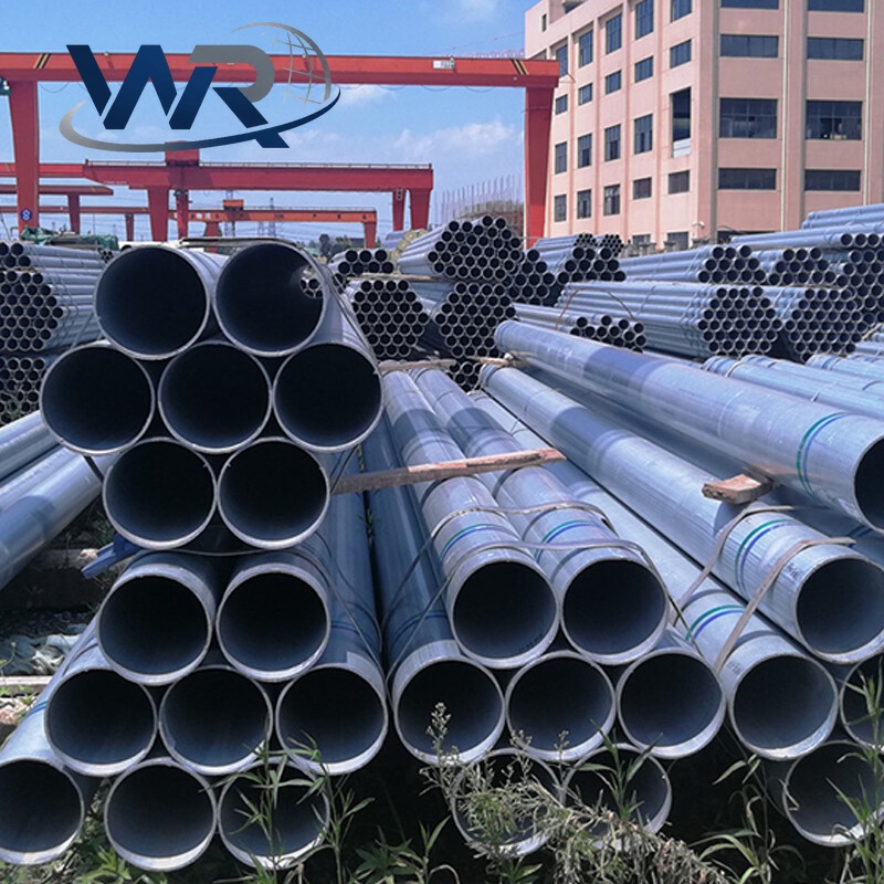 Q195 Galvanized Steel Round Pipe