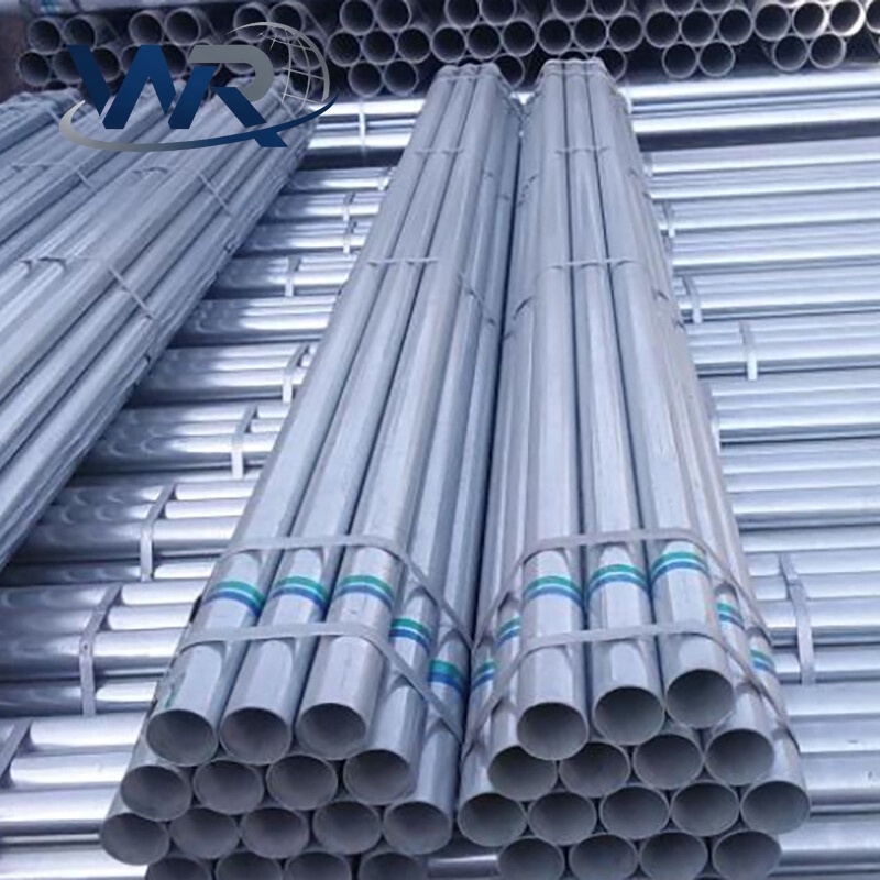 Q195 Galvanized Steel Round Pipe
