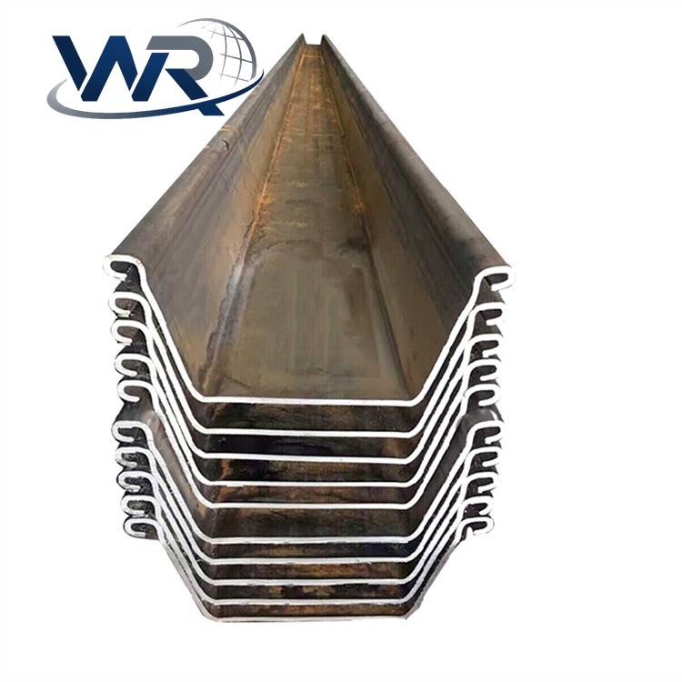 A53 Gr.A A656 Gr.50 U-Shaped Steel Sheet Pile