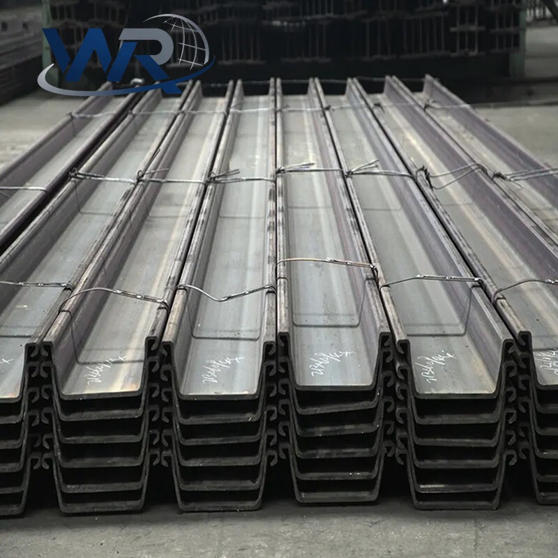 A53 Gr.A A656 Gr.50 U-Shaped Steel Sheet Pile