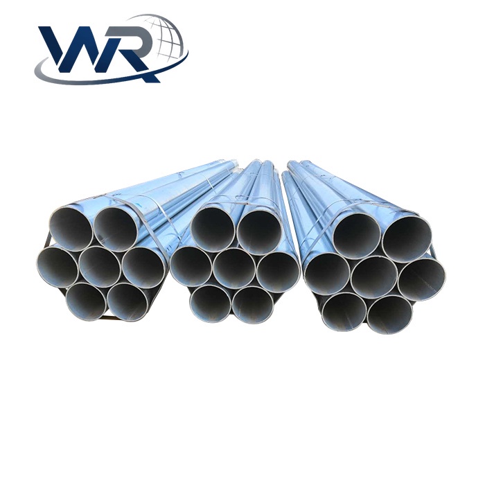DX51D Galvanized Steel Round Pipe