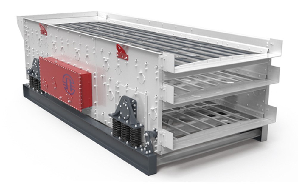 Crible vibrant horizontal FEIFAN haute fréquence pour enrichissement minier, anti-colmatage et sur mesure