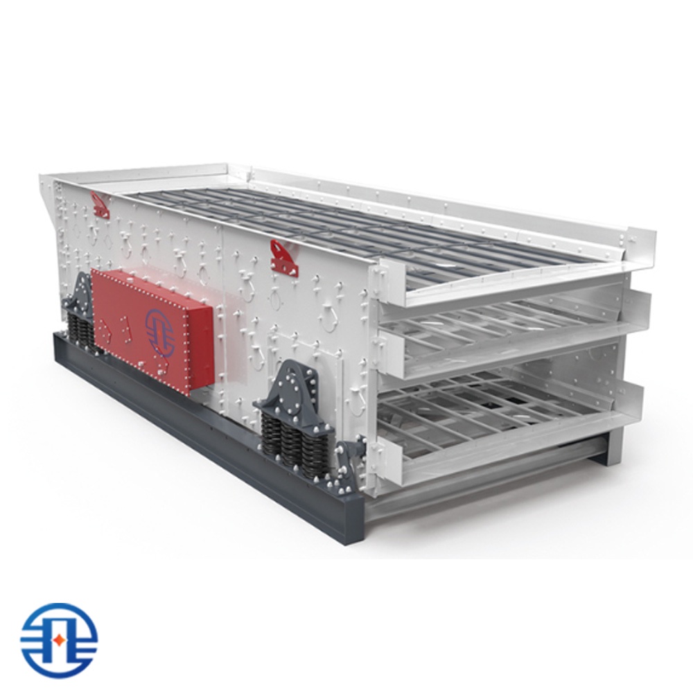 FEIFAN OEM Crible vibrant horizontal industriel robuste pour mines, sable, gravier et calcaire, certifié CE