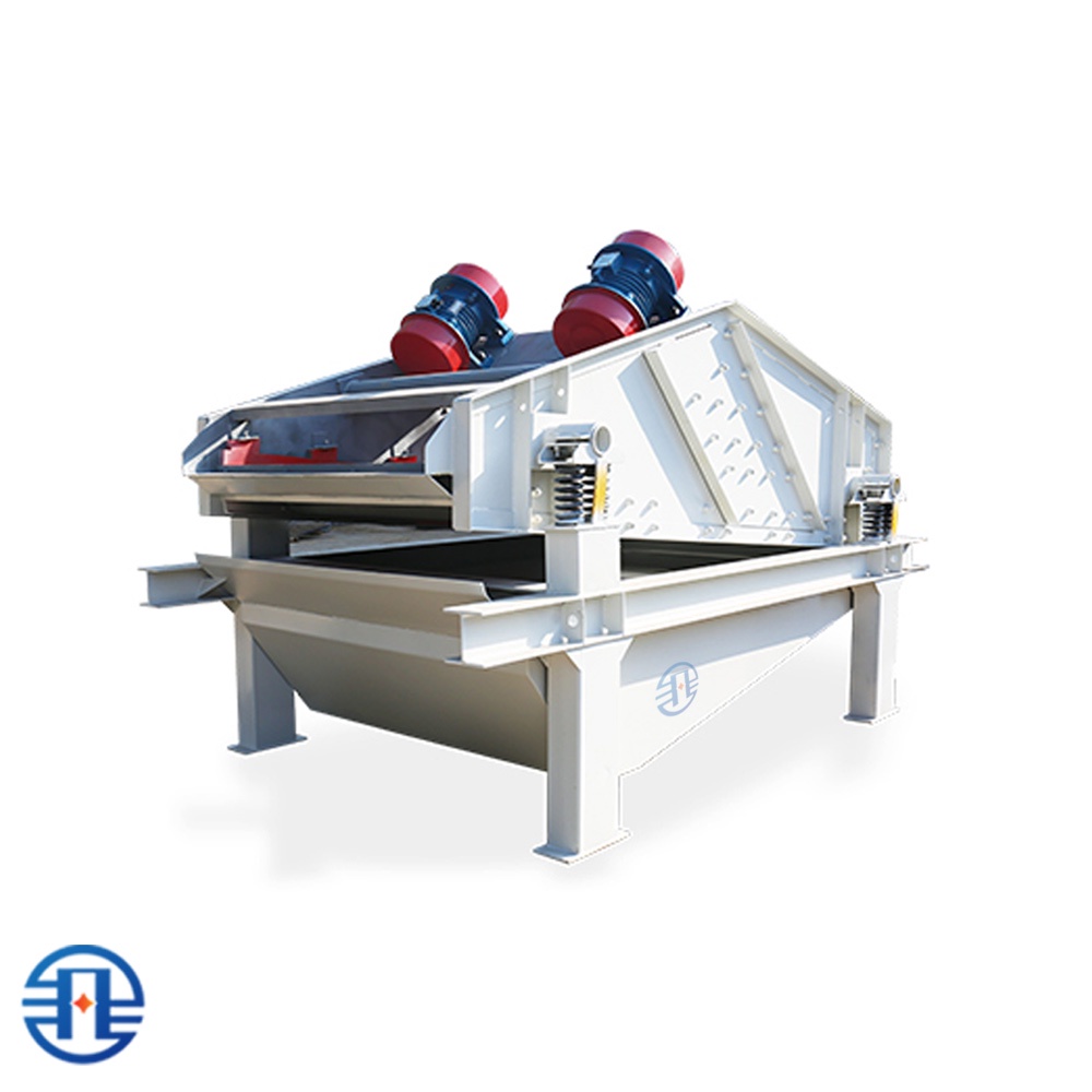 Crible vibrant d'égouttage à fonctionnement continu haute efficacité FEIFAN pour machine de ligne de production complète de fabrication de sable