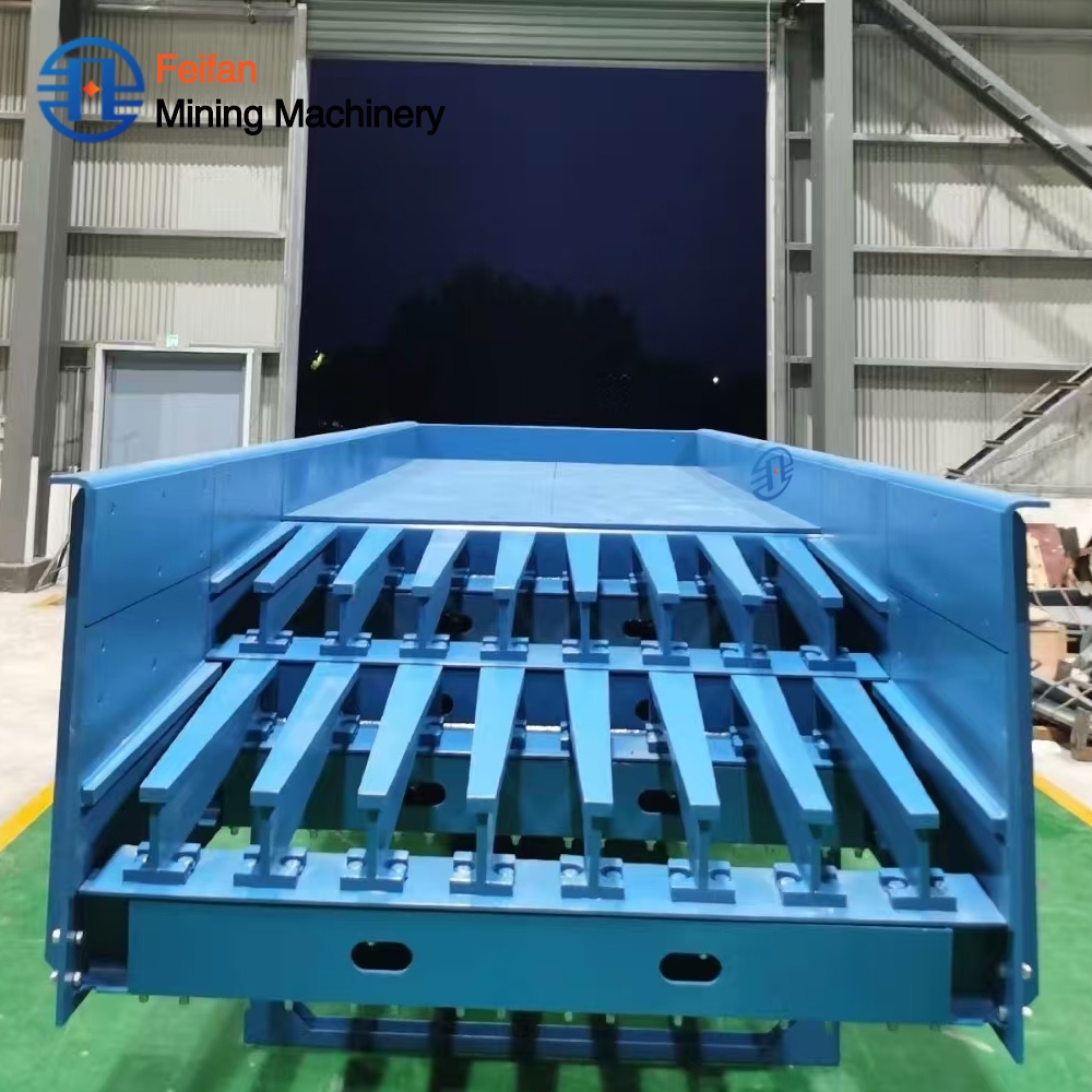 FEIFAN OEM machine de matières premières minières à production variable pour pierre bleue avec commande par conversion de fréquence