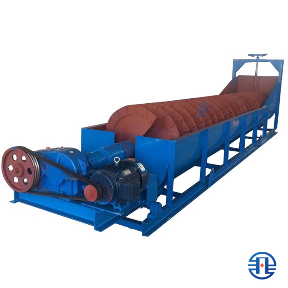 Équipement économe en énergie à structure à spirale unique FEIFAN pour centrale à béton, lavage du sable et fourniture de granulats propres, laveur de sable à spirale FEIFAN   FEIFAN