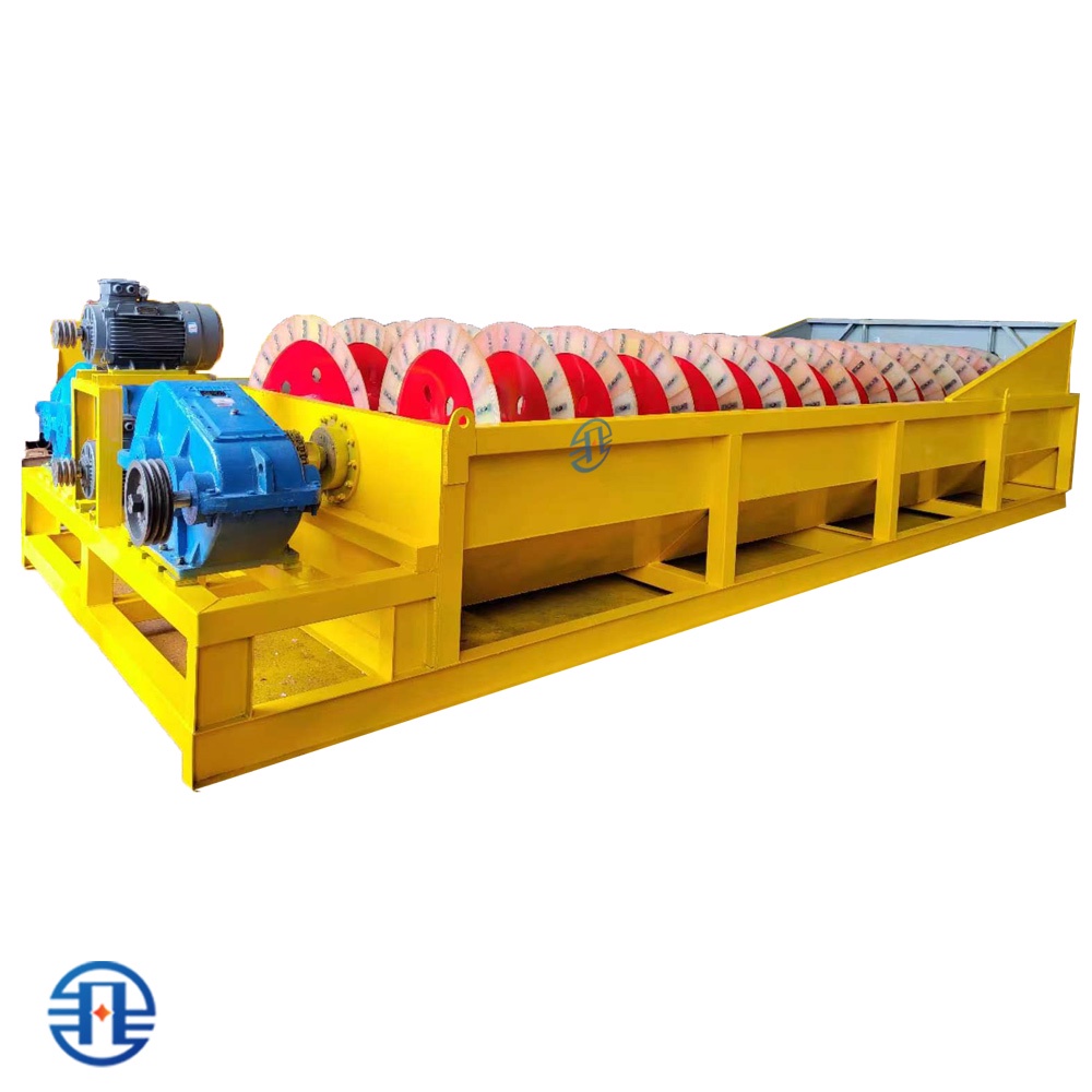 Laveur de sable à spirale FEIFAN FG12, équipement de conception de cuve auto-décantante à faible usure pour le lavage du feldspath et une déshydratation stable  