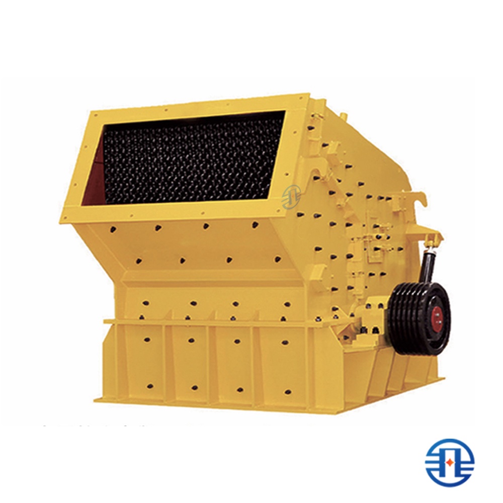 FEIFAN machine complète de concassage par impact pour sable minier intégrée avec alimentateur et crible vibrant 
