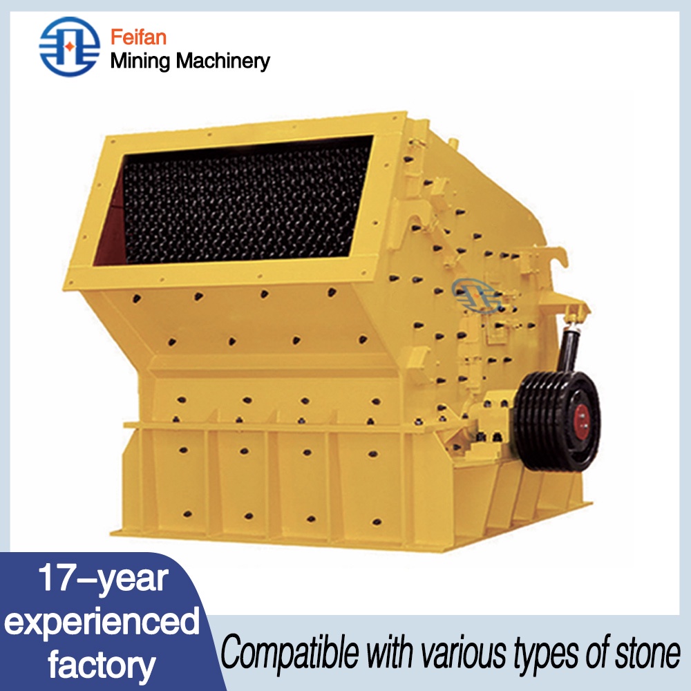 FEIFAN Machine à percussion haute performance pour minerai, configuration professionnelle à guichet unique pour ligne de production de granulats